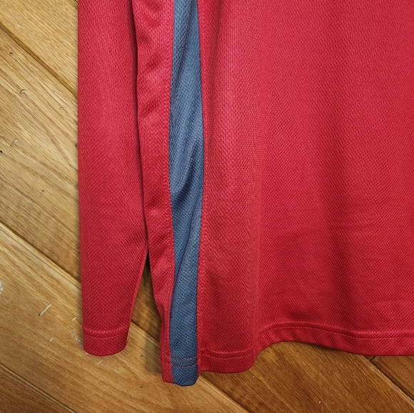 Pulse 150 large red long sleeved athletic shirt - Picture 5 of 13